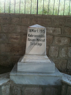 Çanakkale Gezisi 2011 - Kumkale Mezarlığı